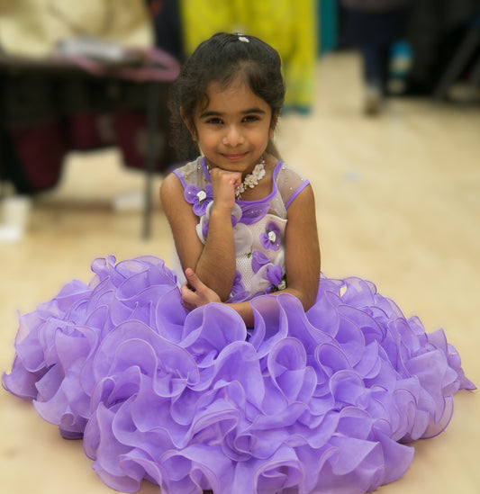 Petal Bloom Party Dress – A Fairytale in Every Twirl